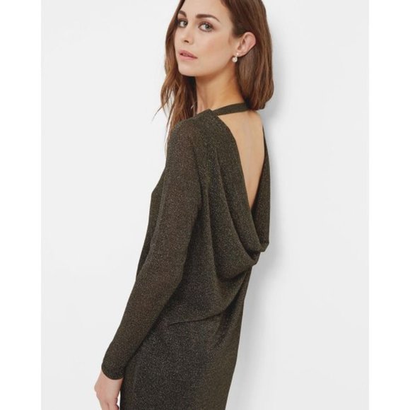 Ted Baker London Sparkle Layered Dress NWT Size 6 - Picture 1 of 4